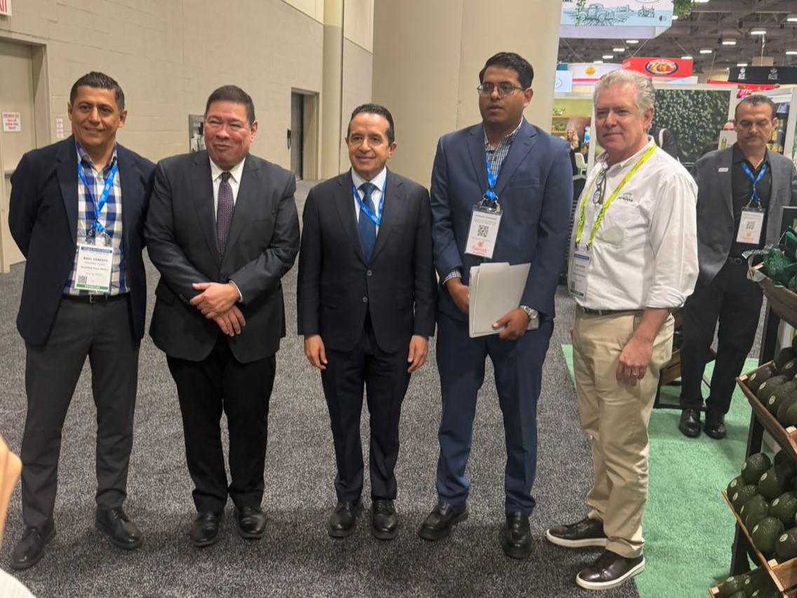 Estrecha Gobierno de Morelos vínculos internacionales para impulsar exportaciones agroalimentarias