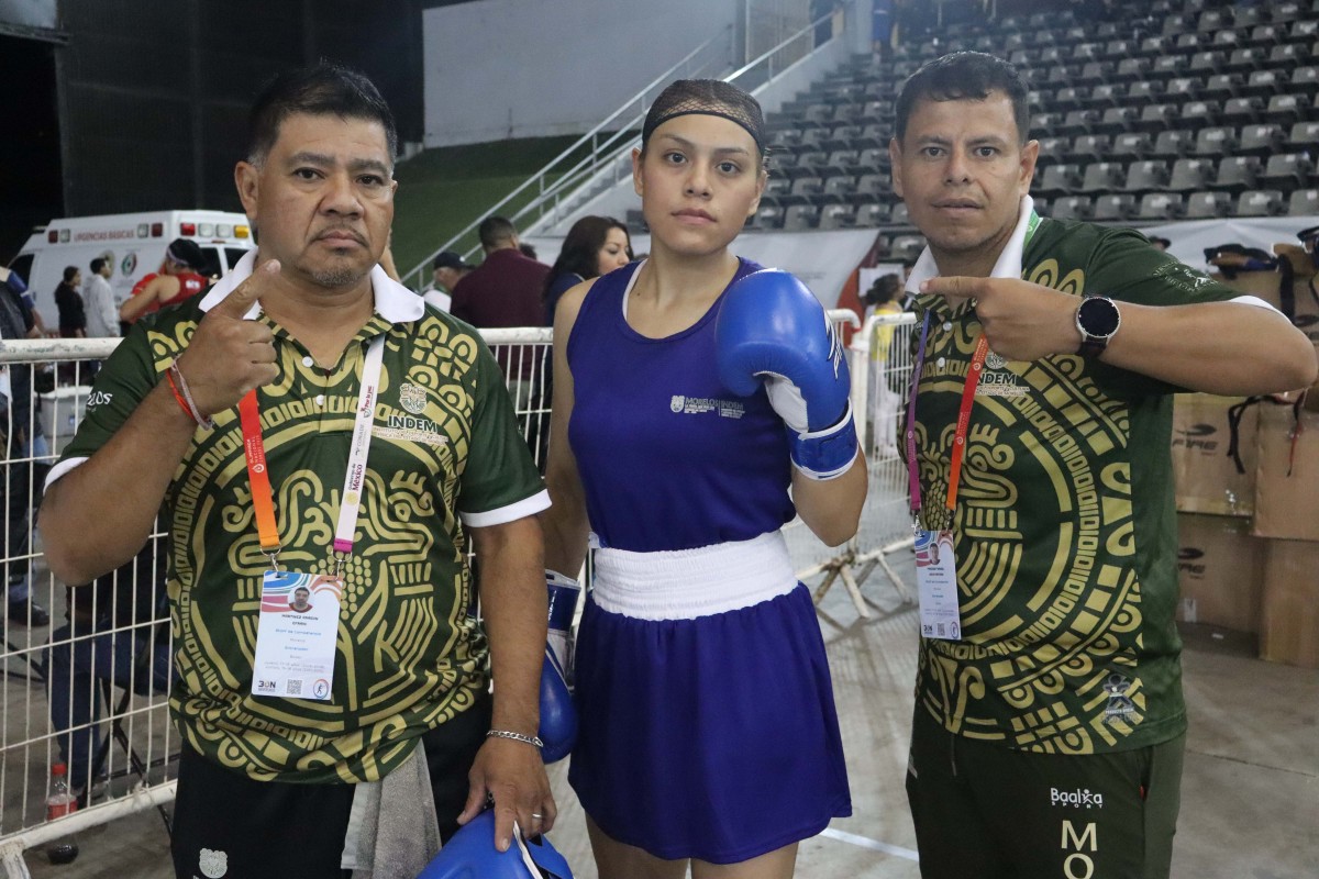 Avanzan boxeadoras morelenses a las finales en Olimpiada Nacional 2026