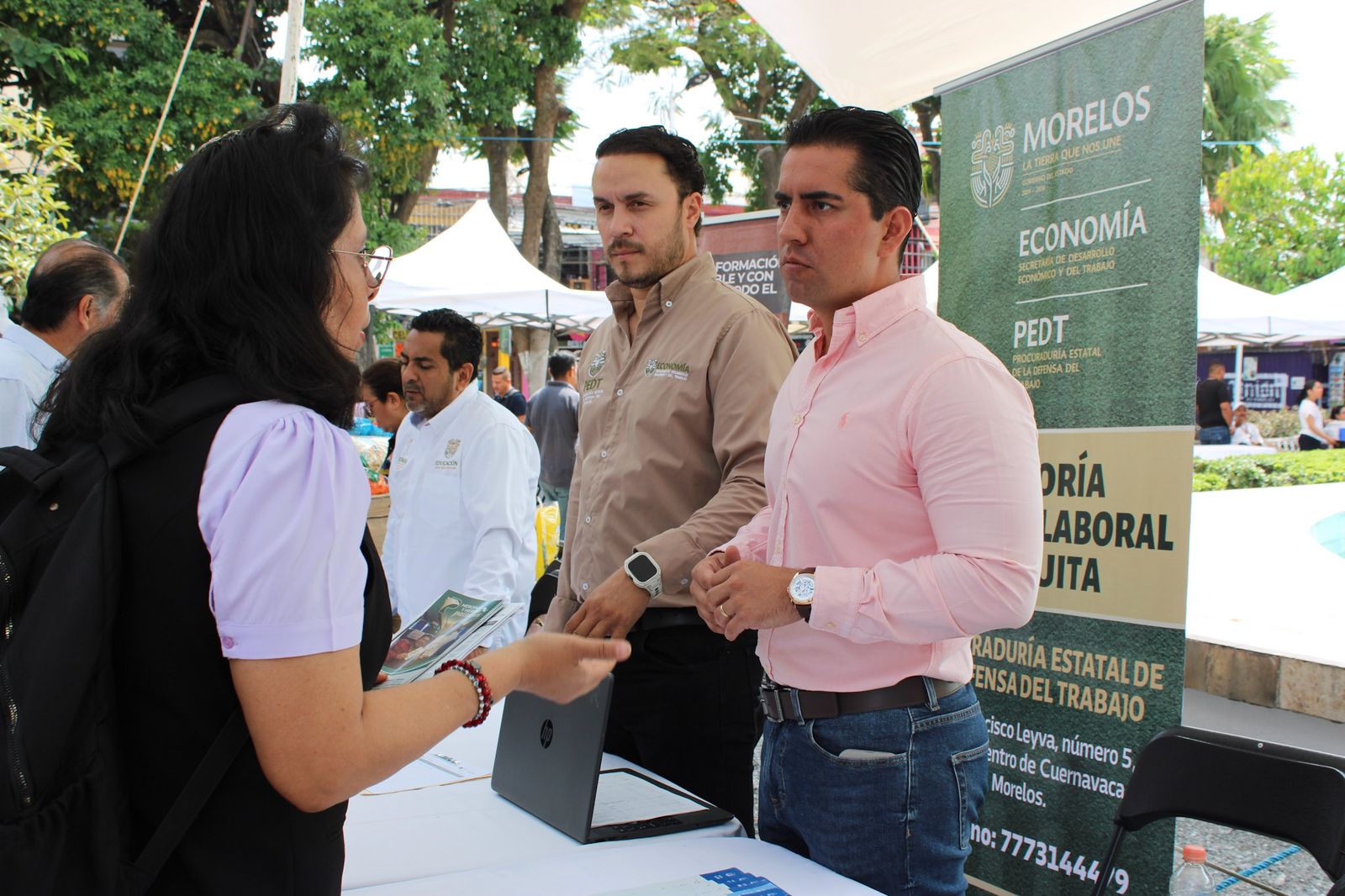 Acerca Gobierno de Morelos orientación laboral gratuita a personas que buscan incorporarse al ámbito laboral