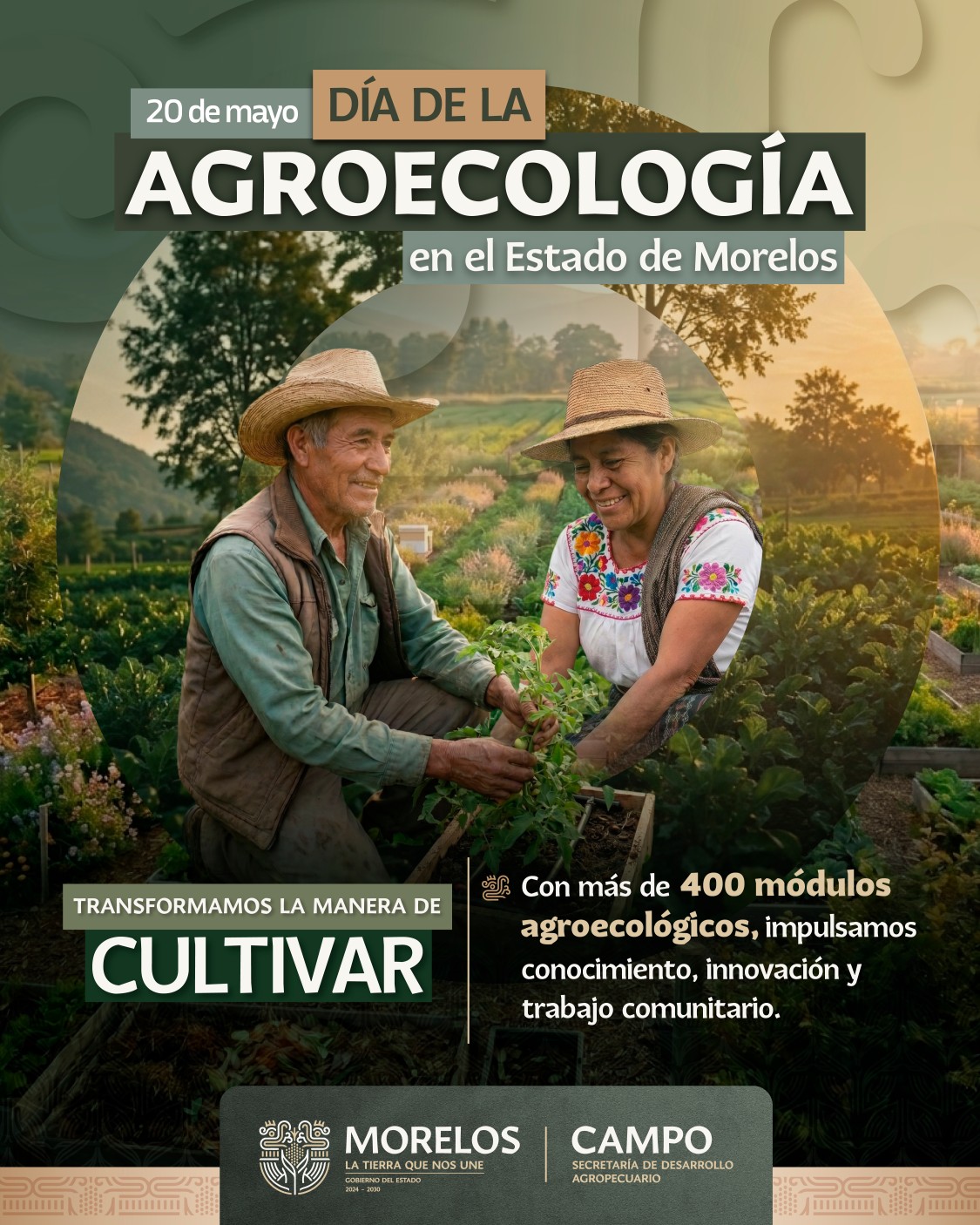 Morelos instituye el 20 de mayo como “Día de la Agroecología”