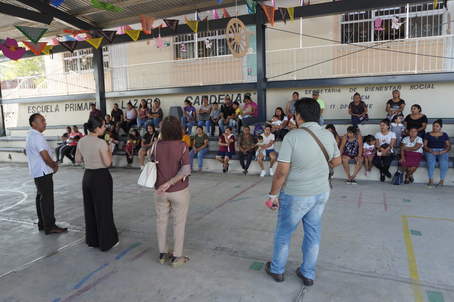 Brinda Gobierno estatal acompañamiento institucional y trabajo coordinado con las comunidades escolares