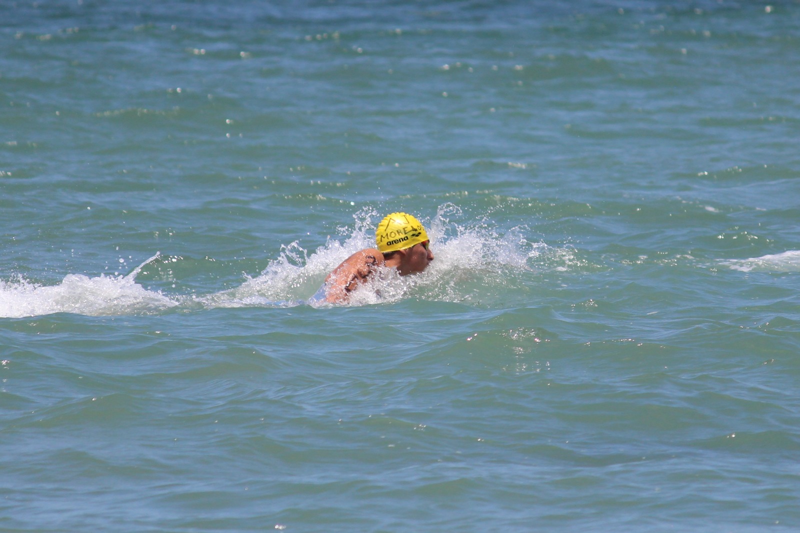 Suma Morelos plata y bronce en aguas abiertas