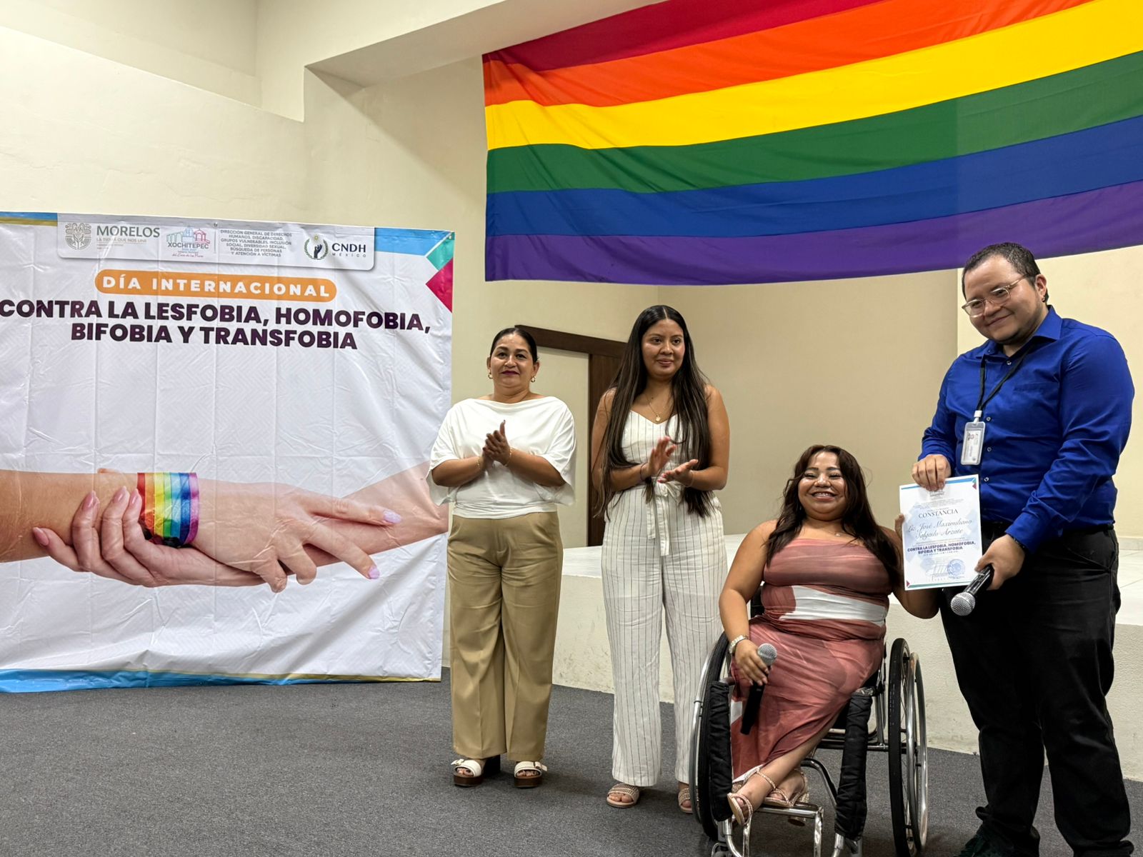Trabajan Secretaría de Gobierno y municipio de Xochitepec en la inclusión y respeto a los derechos humanos