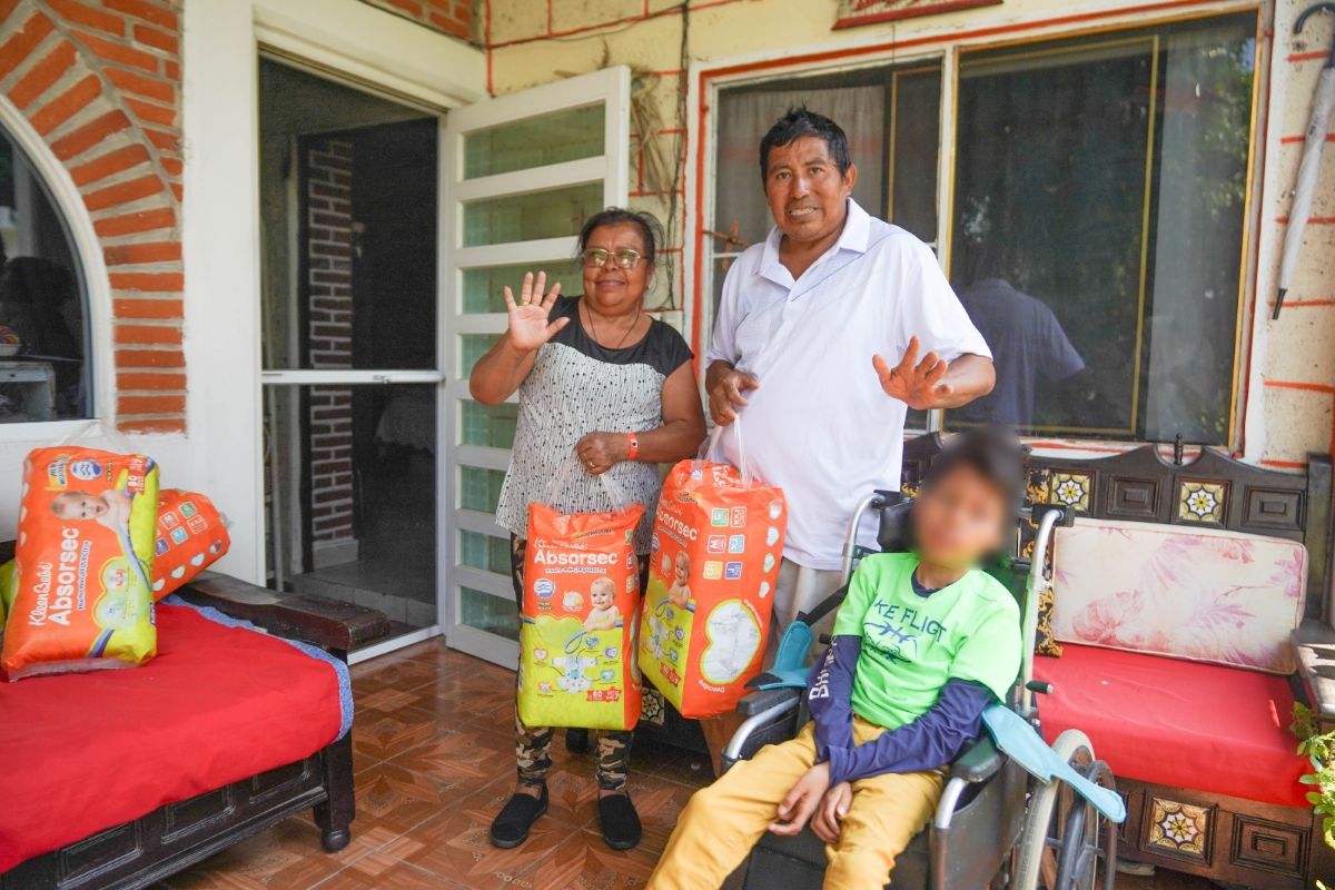 Mantiene SEDIF atención en territorio para apoyar a las personas en situación de vulnerabilidad