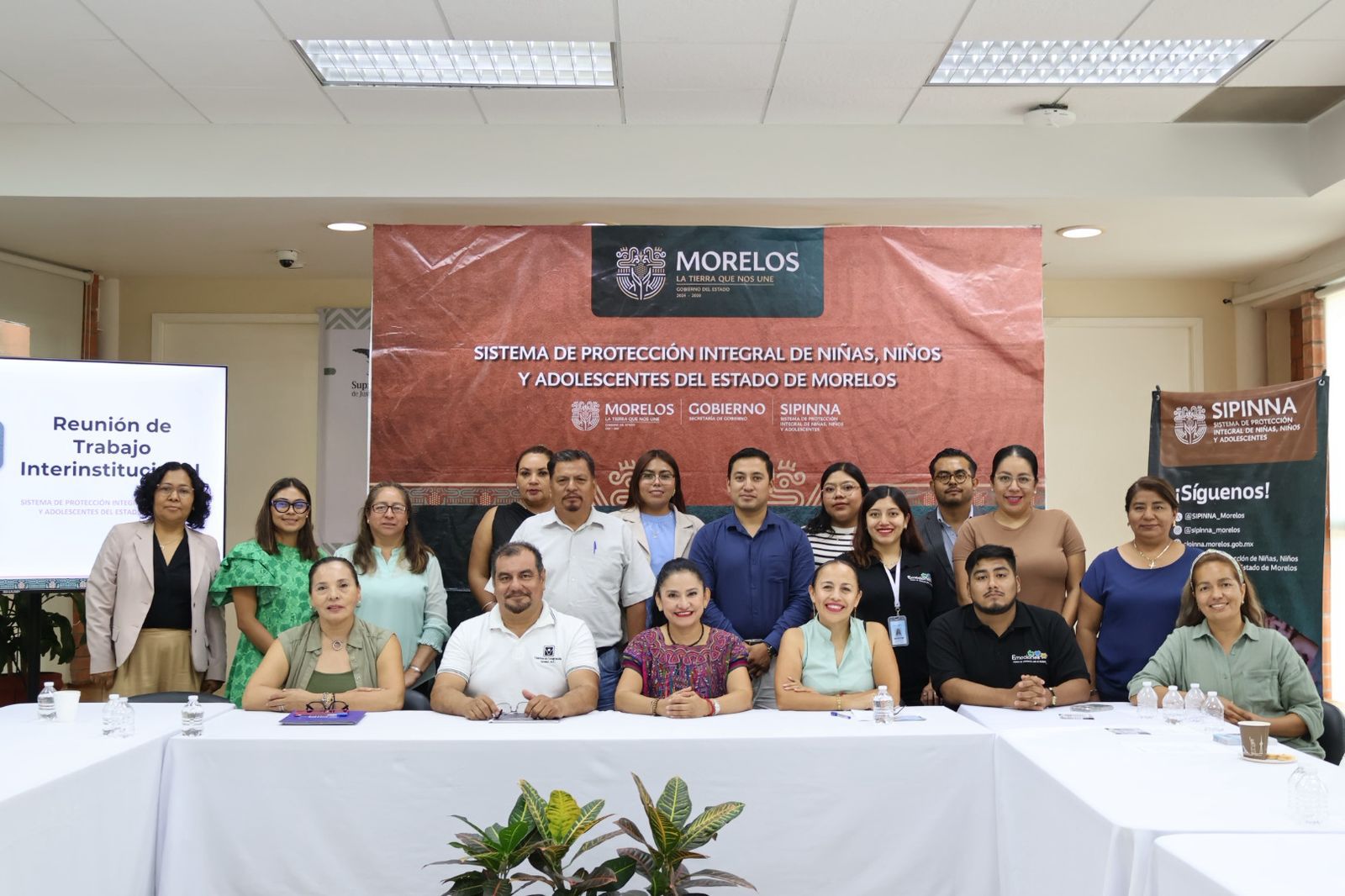 Se robustece en Morelos la coordinación interinstitucional en favor de las niñas, niños y adolescentes