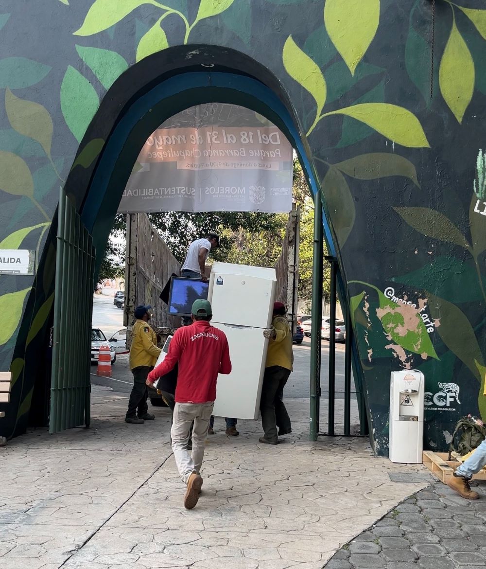 Llama SDS a llevar aparatos electrónicos en la recta final del “Reciclatrón”