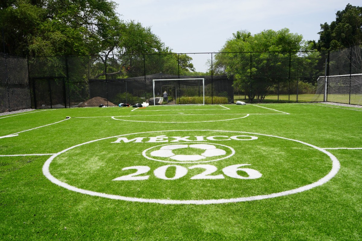Reporta Indem avances en las obras deportivas del proyecto “Mundial Social”
