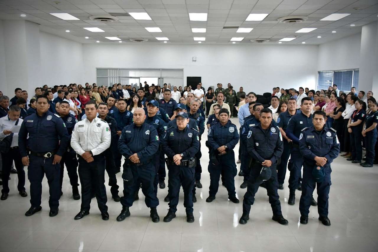Reconoce SSPC Morelos a 22 elementos policiales por su destacada labor en favor de la seguridad de las familias morelenses