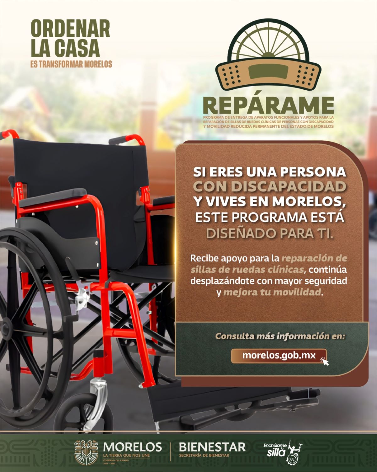 Amplía Secretaría de Bienestar periodo de registro al programa Repárame