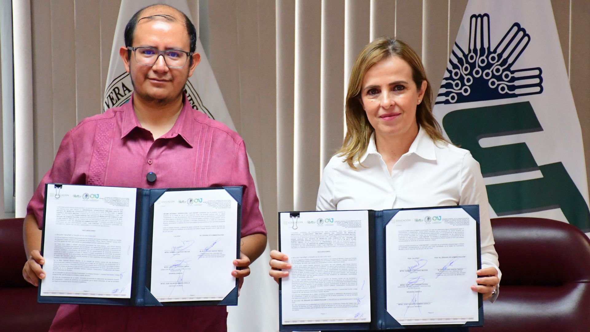 Abren UTEZ y Poder Judicial oportunidades de formación e innovación tecnológica