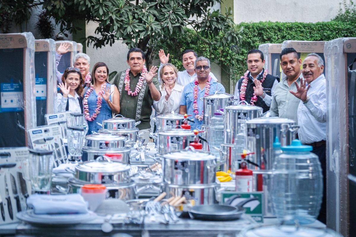 Promueve Gobierno del Estado desarrollo comunitario con reequipamiento de Espacios DIF Pilares