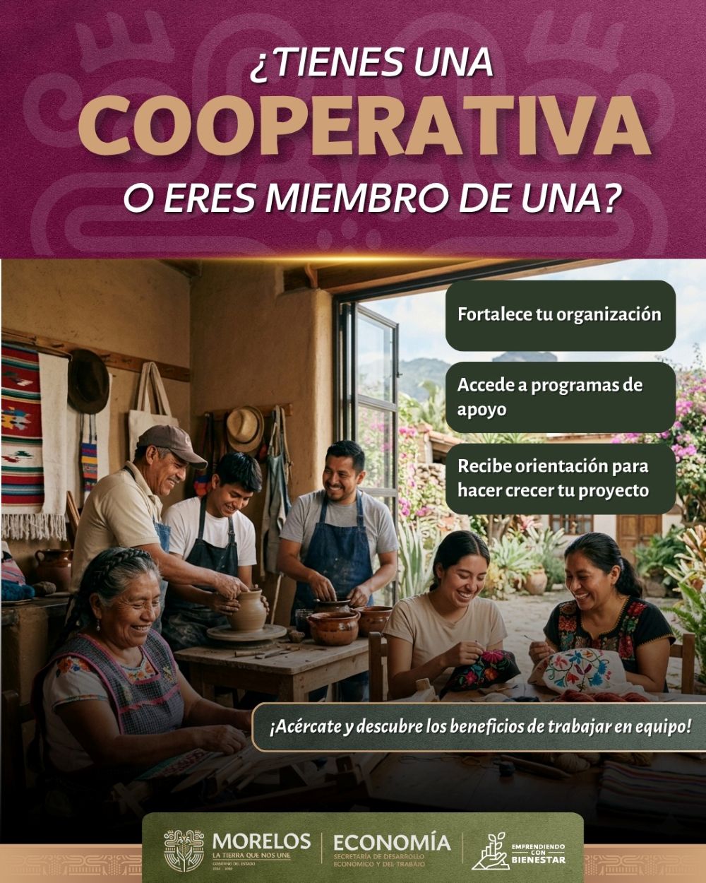 Integra Gobierno de Morelos padrón estatal para fortalecer cooperativas