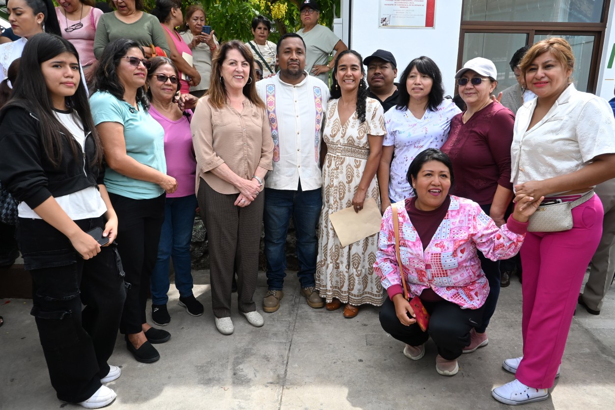 Promueven vecinas y vecinos el cuidado del parque lineal de Ciudad Chapultepec rehabilitado por el Gobierno de Morelos