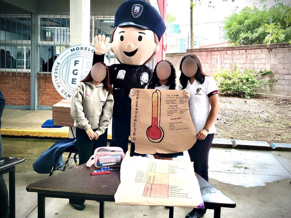 Acerca SSPC Morelos orientación sobre adicciones y convivencia respetuosa a estudiantes de Cuautla