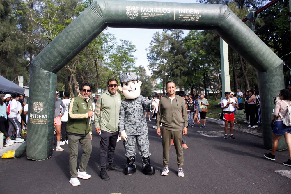 Se suma Indem a carrera conmemorativa por Séptimo Aniversario de Guardia Nacional