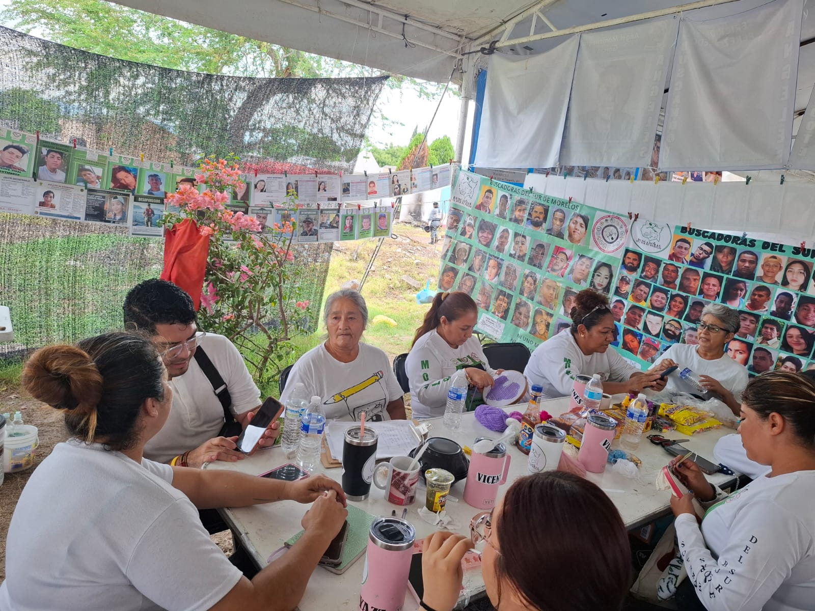 Acompaña la CEARV a familiares y colectivos de víctimas durante exhumaciones en fosa común de Jojutla