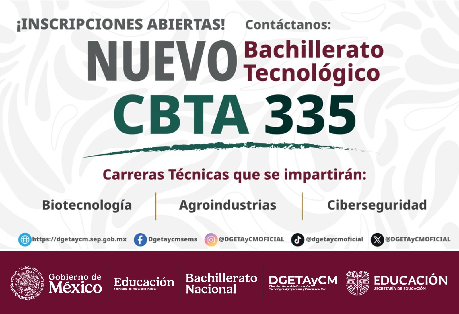 Se mantiene abierta convocatoria para nuevo CBTA número 335 en Xochitepec