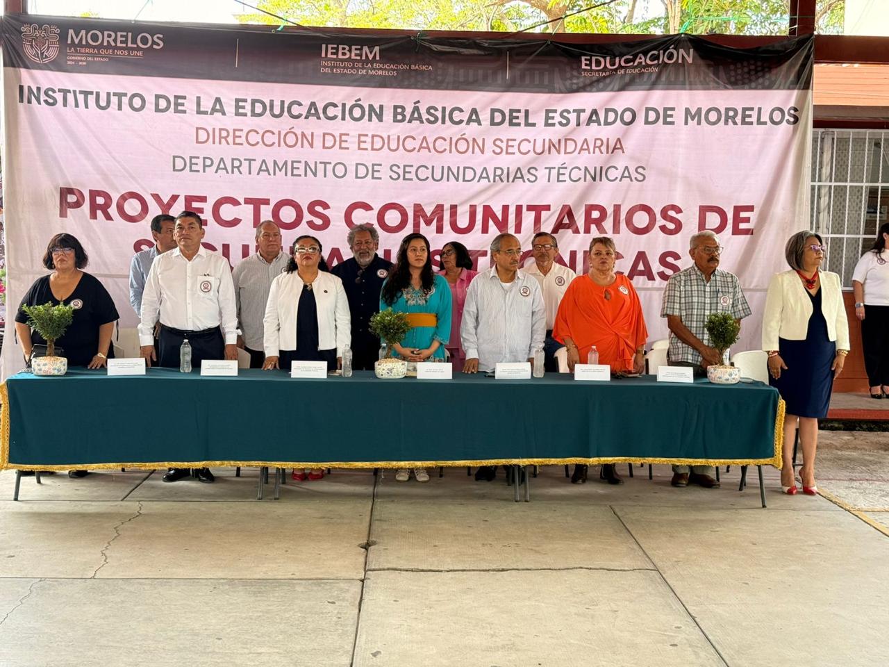 Promueve IEBEM soluciones comunitarias desde las escuelas secundarias técnicas