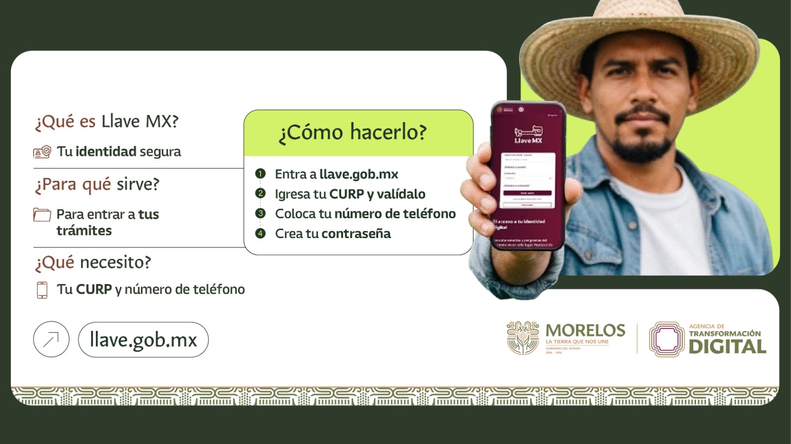 Blinda Agencia de Transformación Digital la identidad ciudadana con el uso de Llave Mx