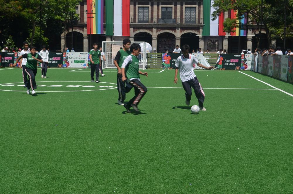 Continúan escuelas de Morelos viviendo la experiencia de las retas mundialistas