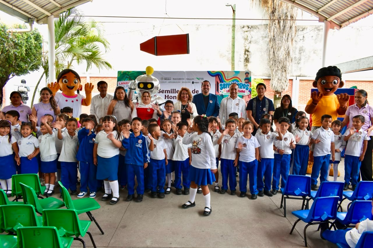  Semilleros de la honestidad fortalece la formación de valores en niñas y niños de Temixco