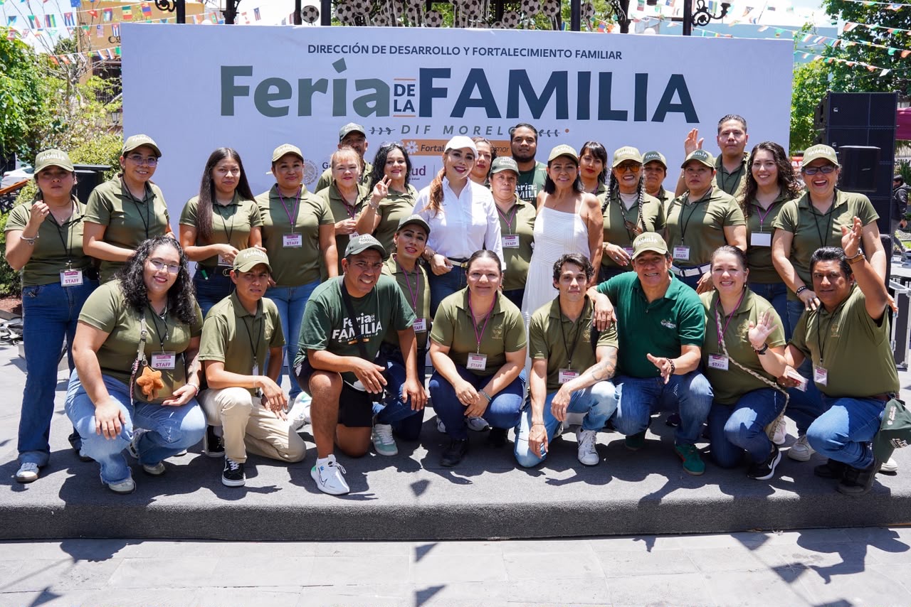 Lleva SEDIF Feria de la Familia a Xochitepec