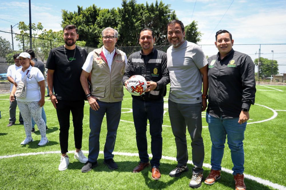 Inauguran "Campito Azteca" en Temixco como parte del programa Mundial Social 2026