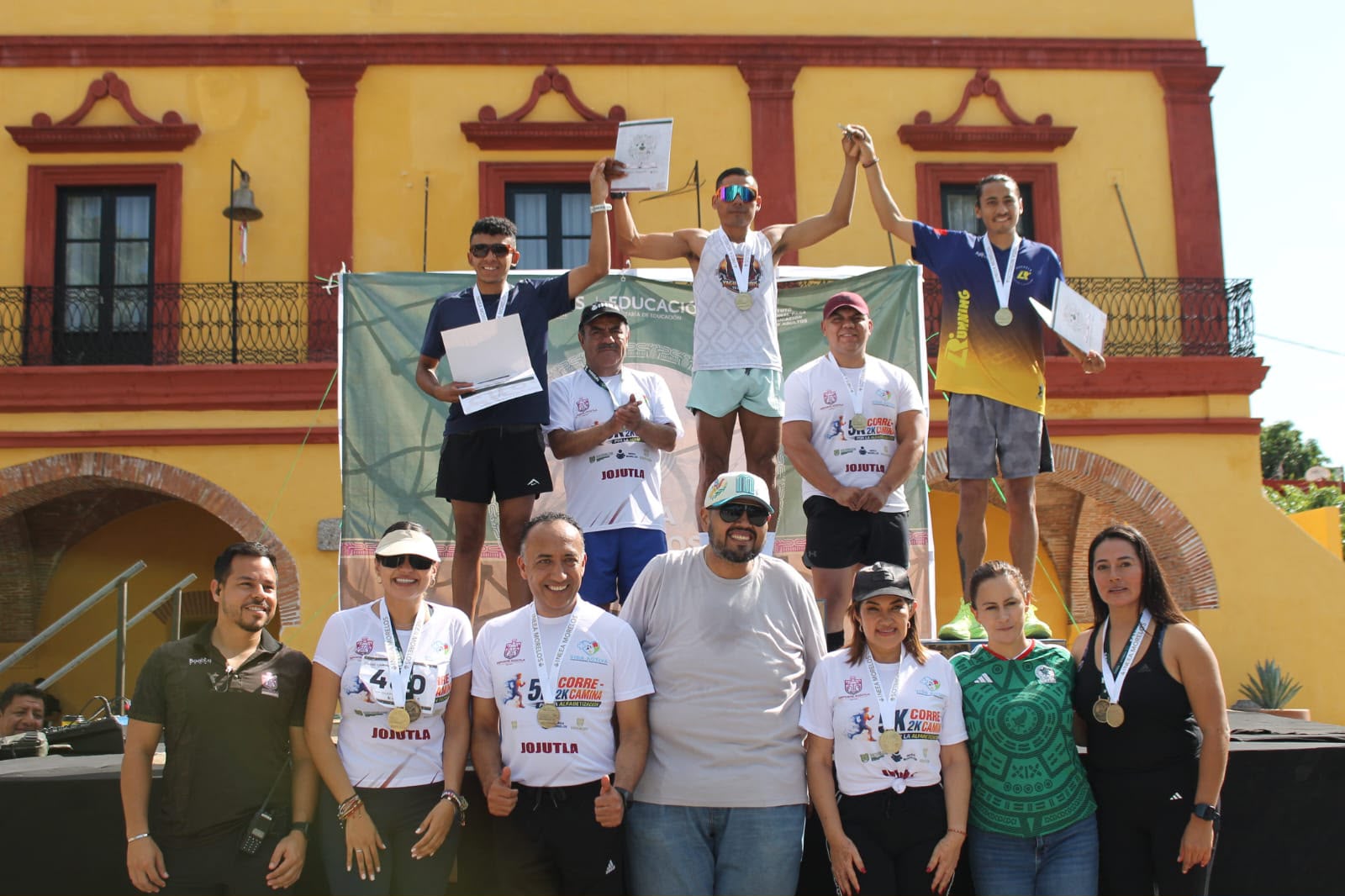 Reúne Gobierno de Morelos a más de 500 participantes en la 2ª Carrera Corre-Camina por la Alfabetización