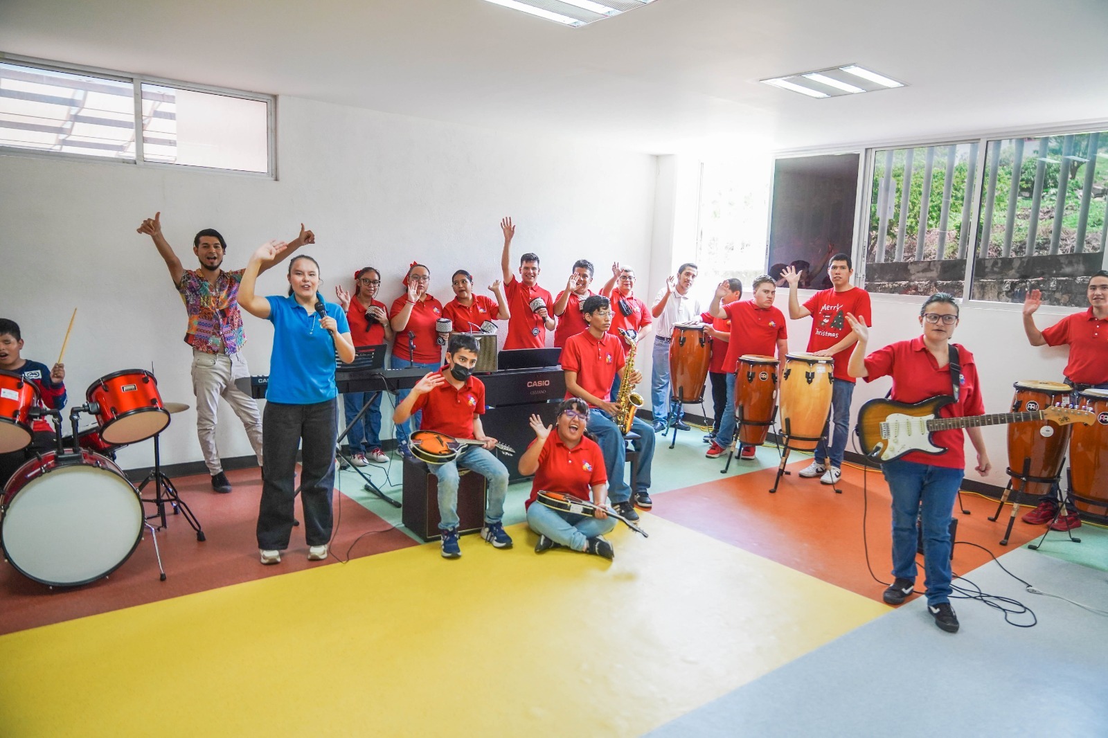 Inicia SEDIF taller de música para estudiantes con discapacidad
