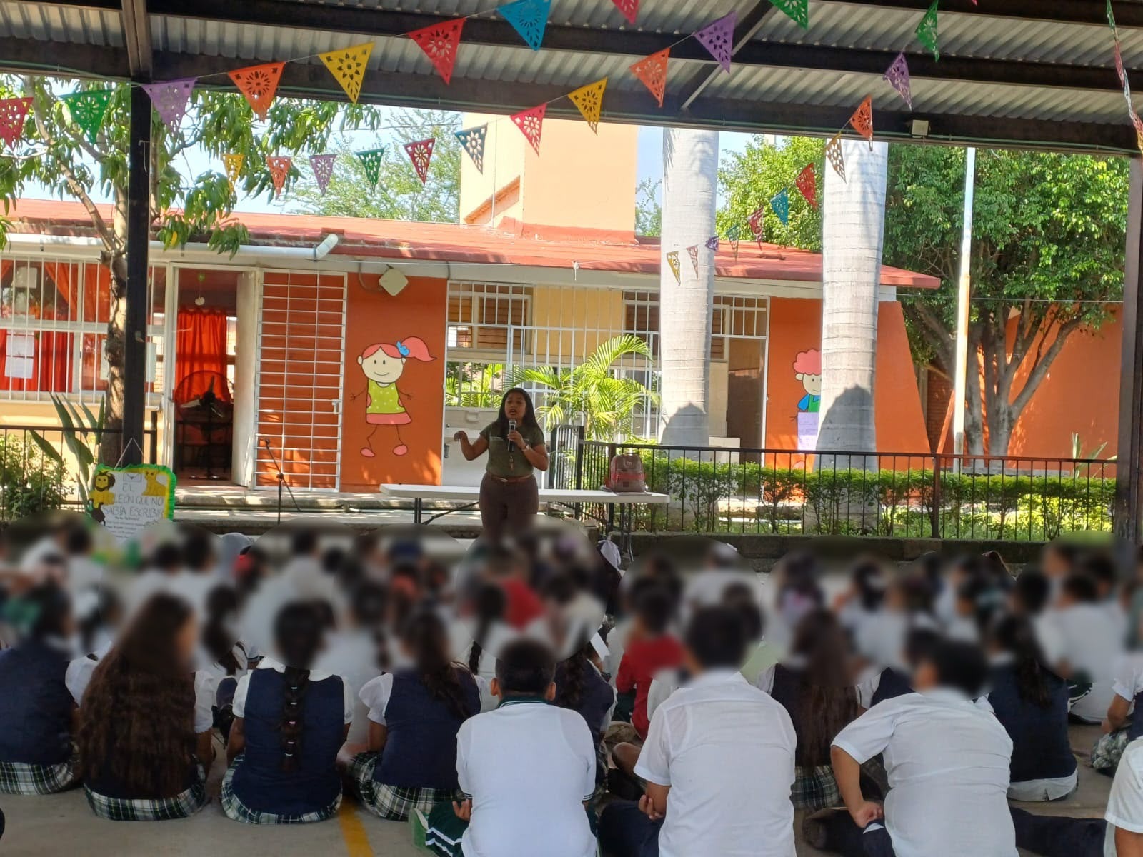 Promueve SIPINNA Morelos entornos escolares libres de violencia en Mazatepec