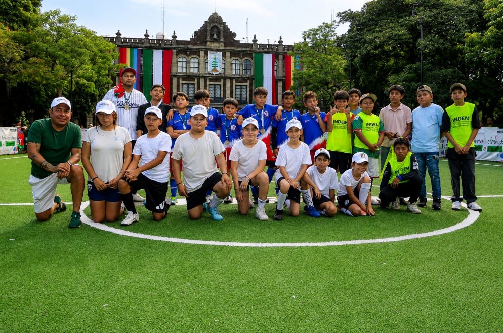 Realiza Indem torneo relámpago infantil en las retas mundialistas