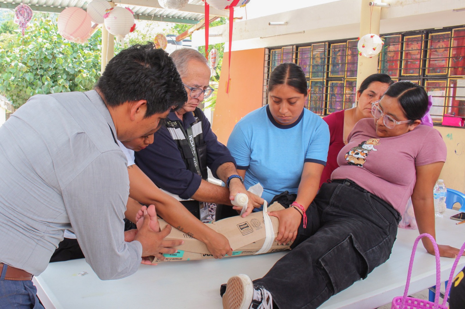 Capacita CEPCM sobre primeros auxilios a planteles educativos de Conafe de la zona oriente
