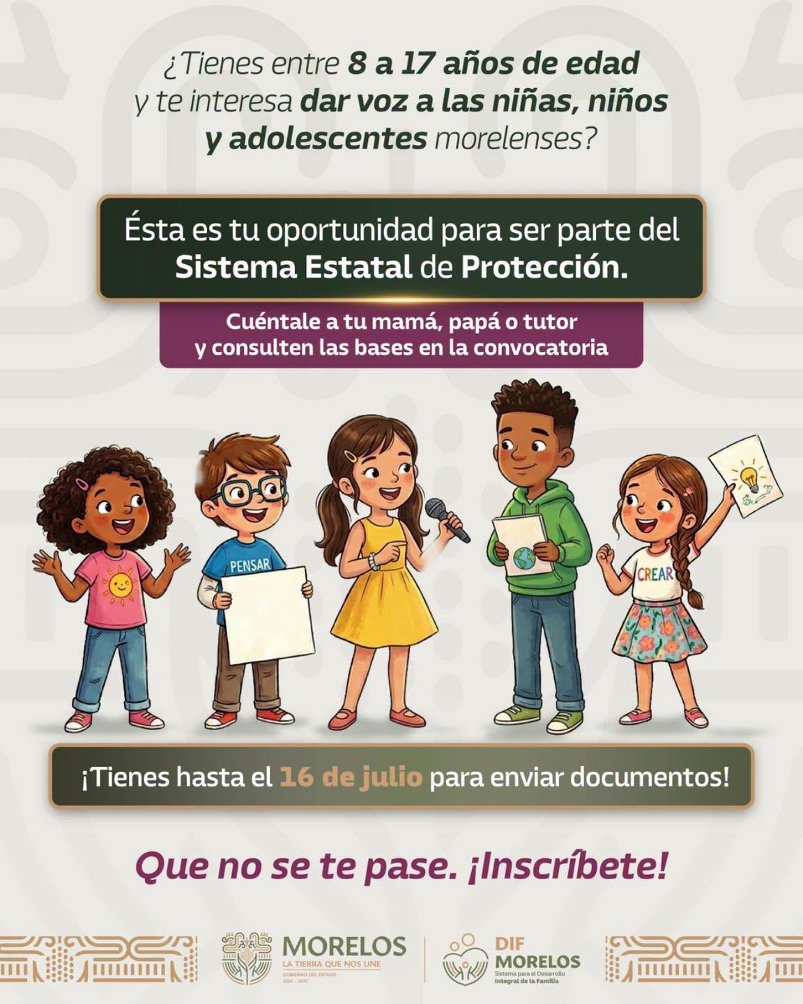 Invita SEDIF a participar en la integración del sistema estatal de protección de niñas, niños y adolescentes