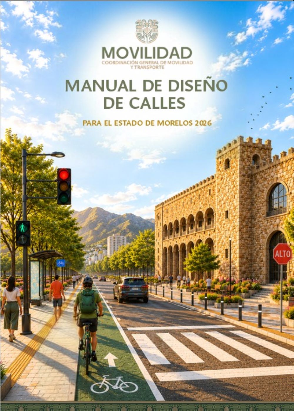 Presenta Gobierno de Morelos manual de calles para impulsar una movilidad más segura, incluyente y ordenada