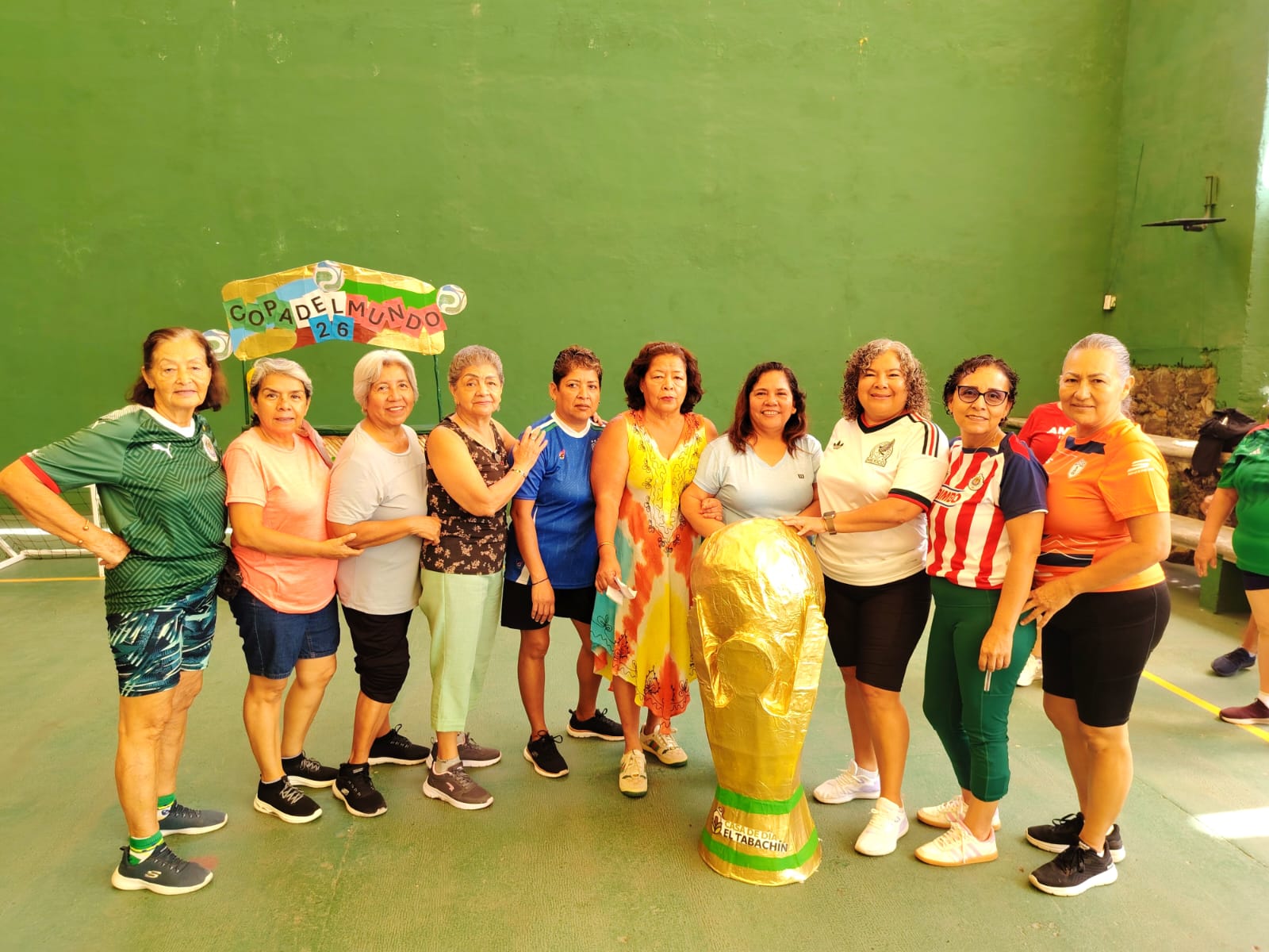 Fortalece ICTSGEM bienestar de personas jubiladas con actividades deportivas en Casa de Día "El Tabachín"