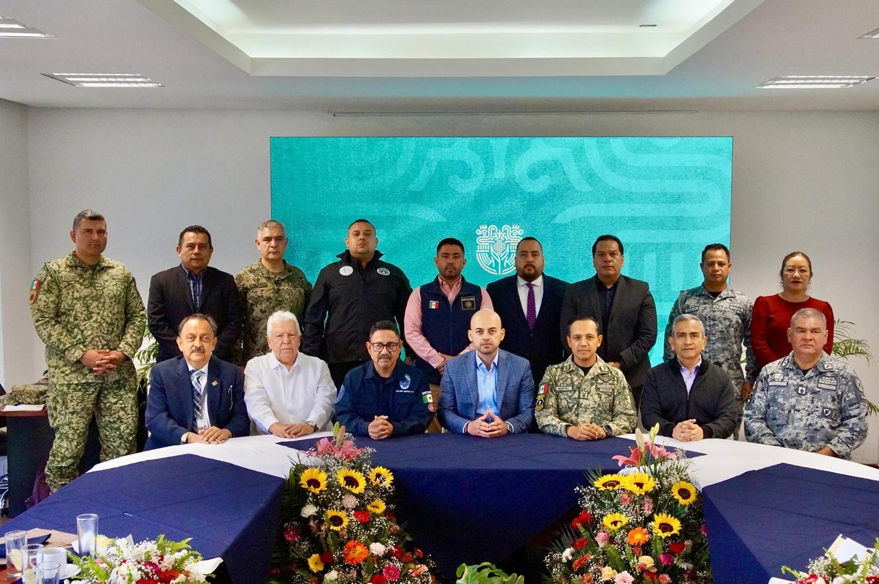 Reafirman autoridades coordinación para fortalecer la paz y la seguridad en Morelos