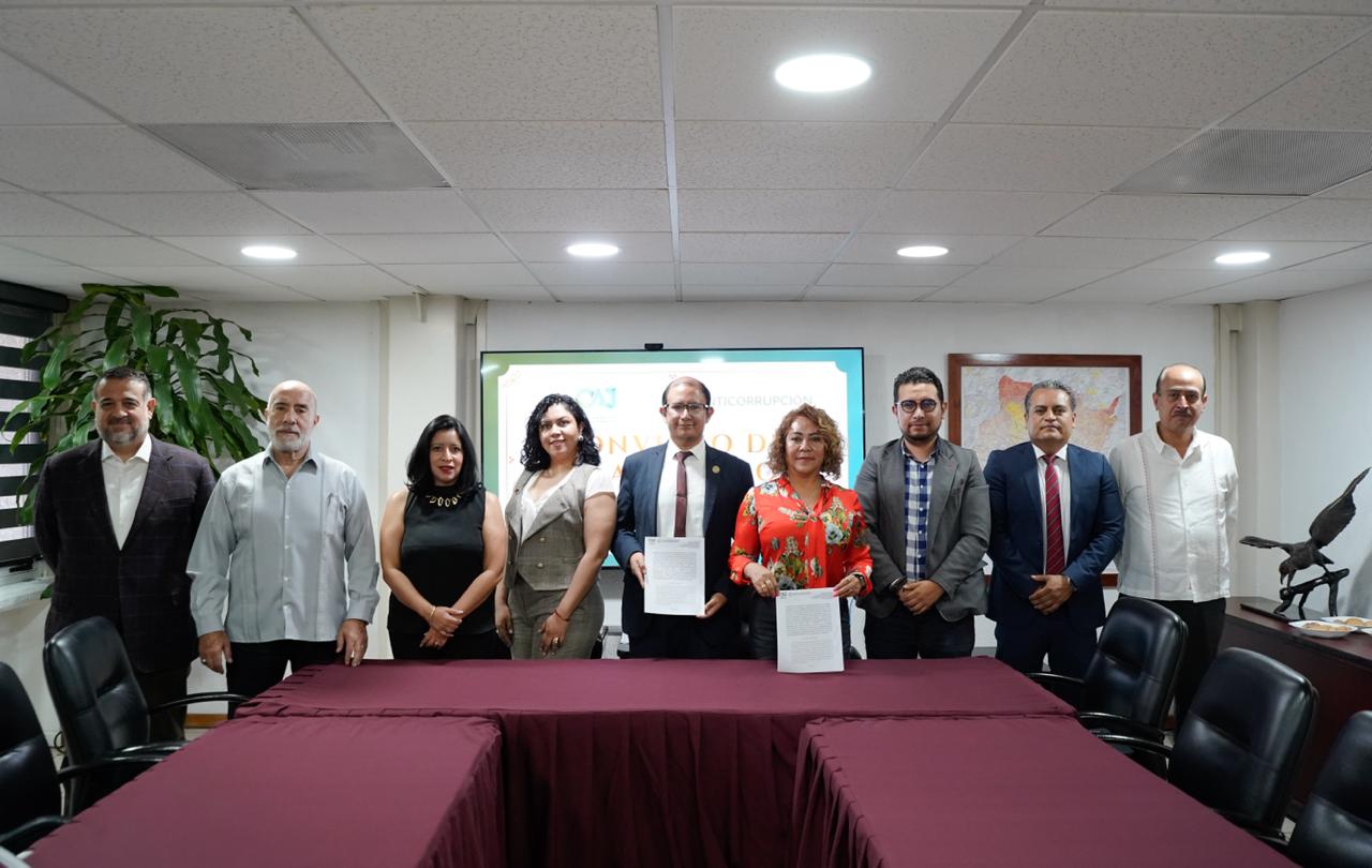 Firman Convenio Secretaría Anticorrupción y Poder Judicial para dar certeza jurídica a procedimientos disciplinarios