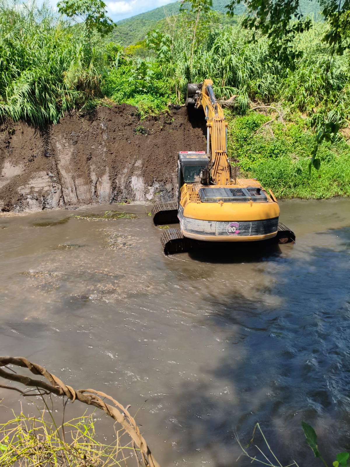 Invierte Gobierno de Morelos en obras para prevenir inundaciones en Tlaltizapán