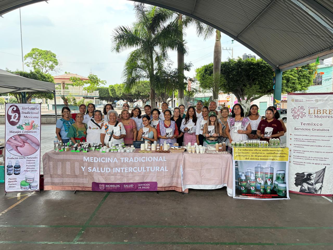 Acerca Secretaría de las Mujeres servicios, talleres y autocuidado en Temixco