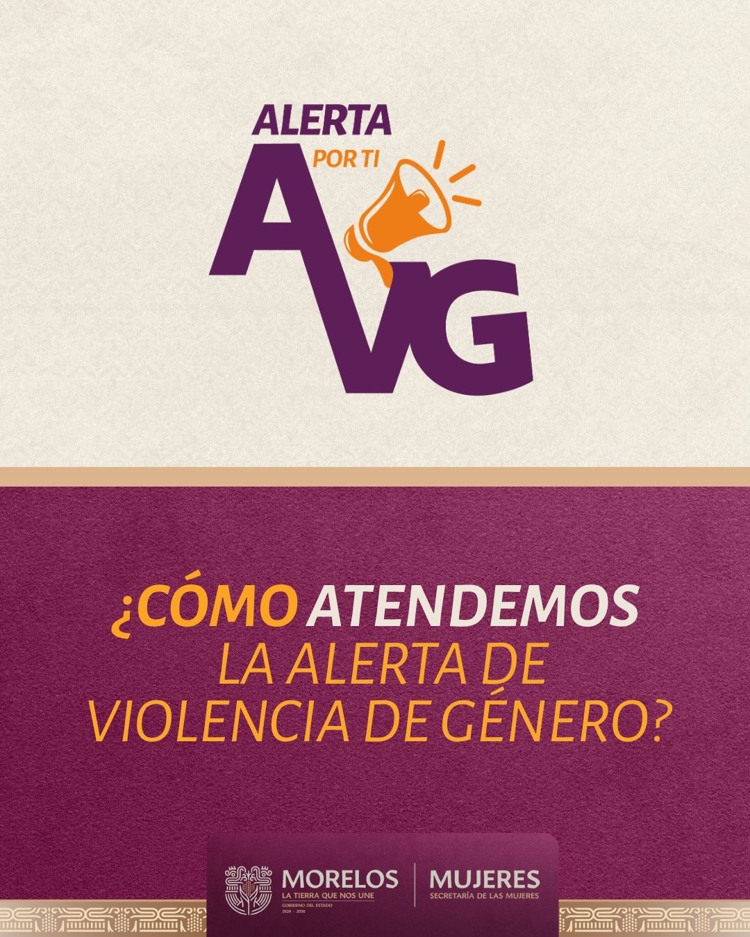 Coordina Gobierno de Morelos acciones integrales para garantizar una vida libre de violencia para mujeres