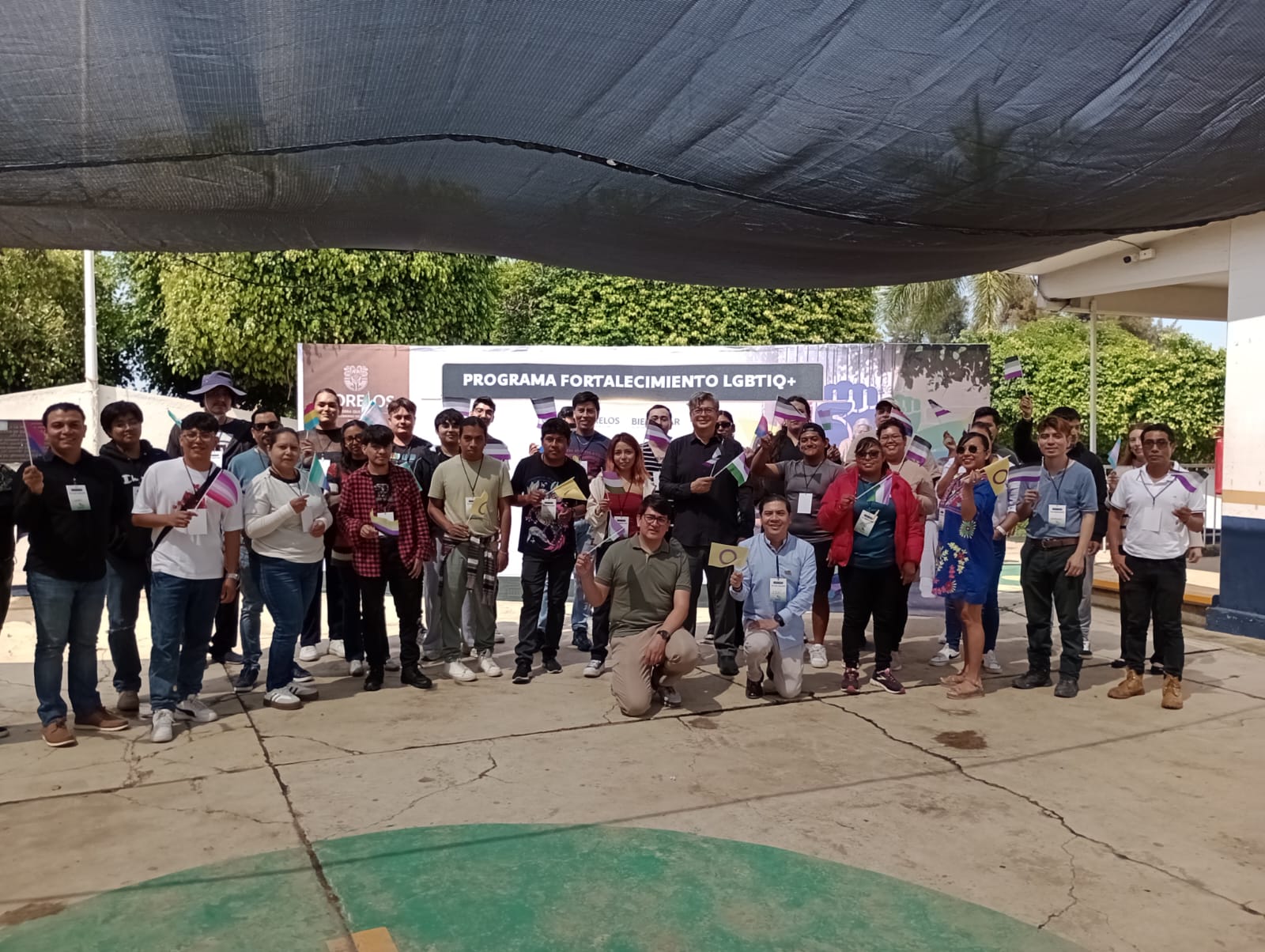 Continúa Secretaría de Bienestar capacitación a la población LGBTIQ+ en la sede regional de Atlatlahucan