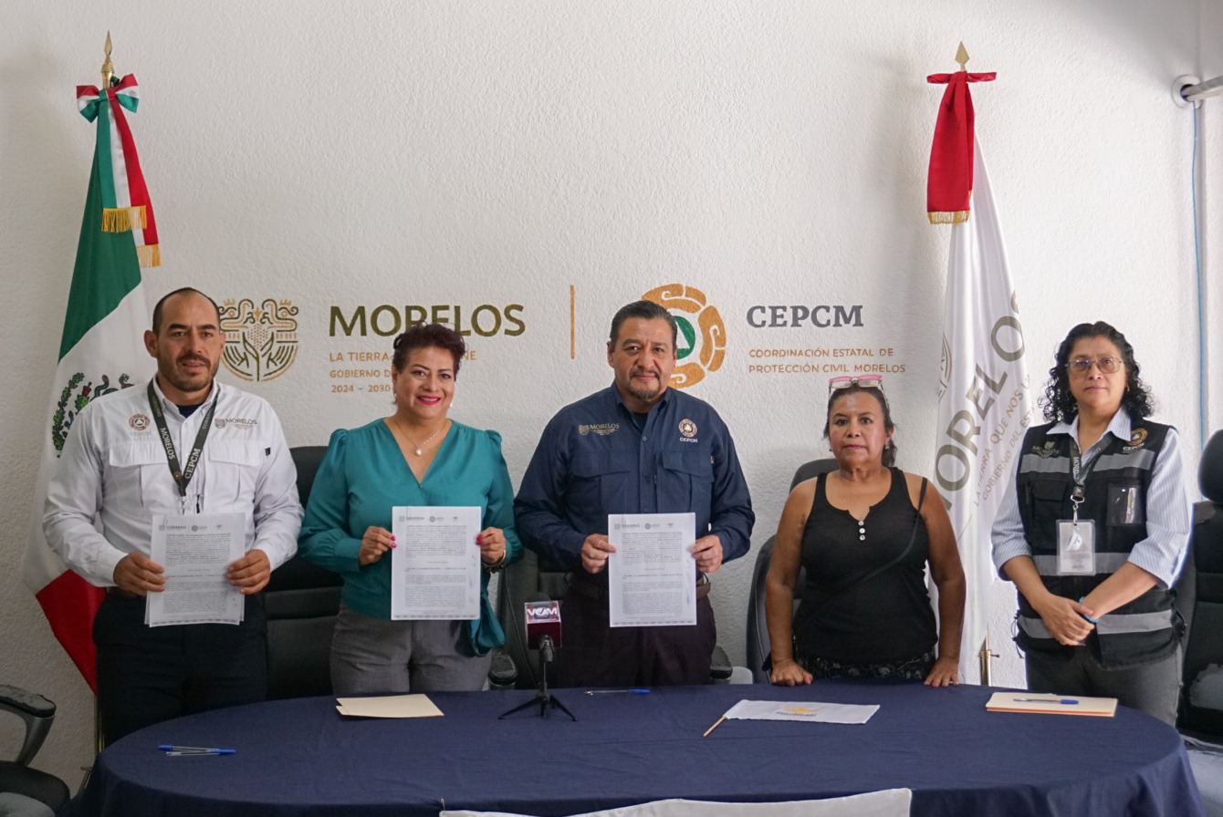 Vinculan CEPCM y MIPUEM acciones en gestión de riesgos y protocolos de actuación