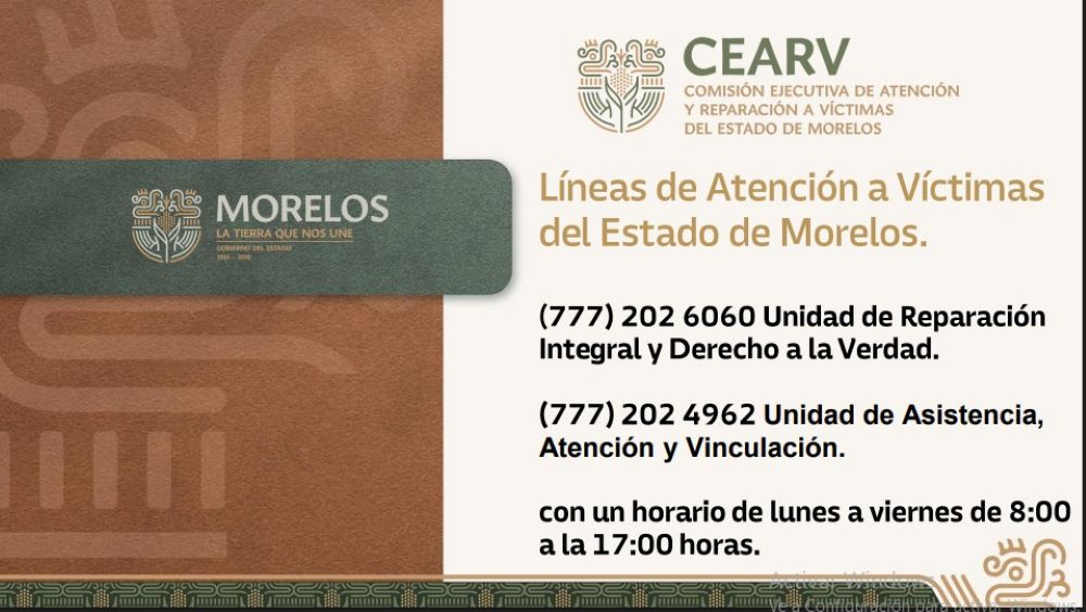Pone CEARV en operación dos nuevas líneas telefónicas de atención a víctimas