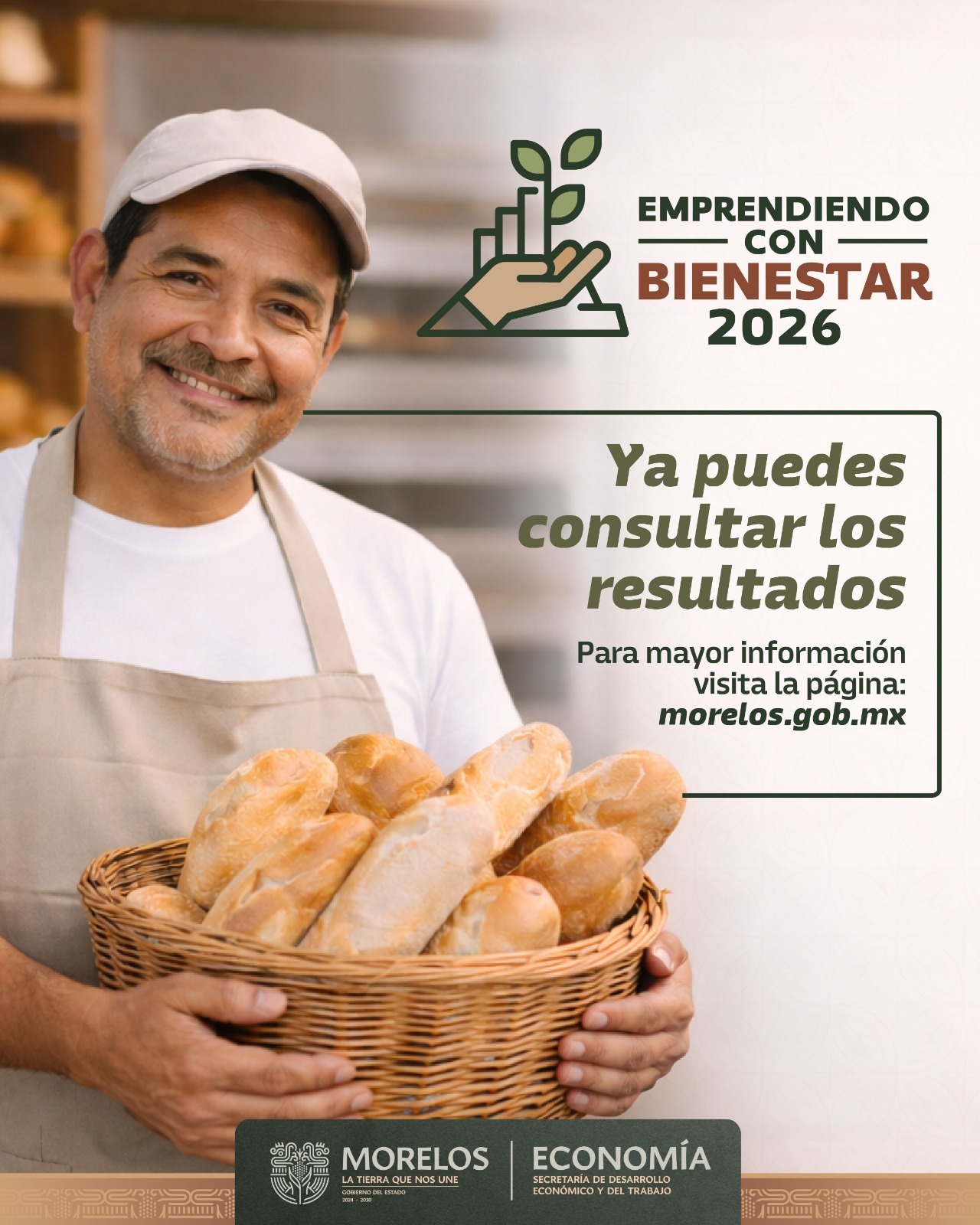 Publica Gobierno de Morelos resultados del programa "Emprendiendo con Bienestar" 2026