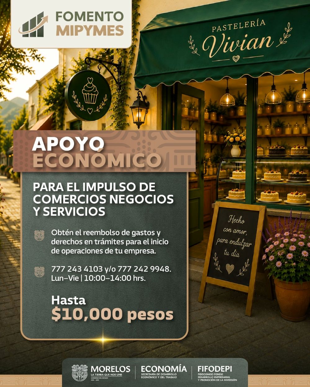 Ofrece Gobierno de Morelos apoyos para el desarrollo y fortalecimiento de MiPyMEs