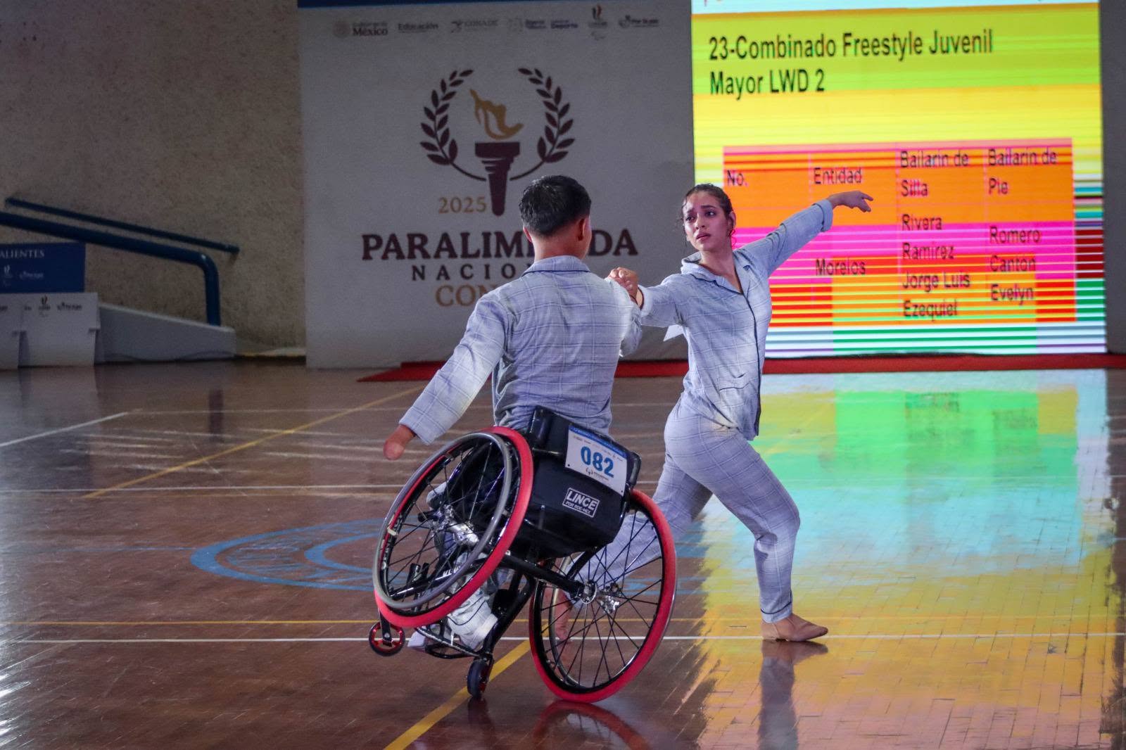 Competirán paratletas en selectivo estatal de paradanza deportiva