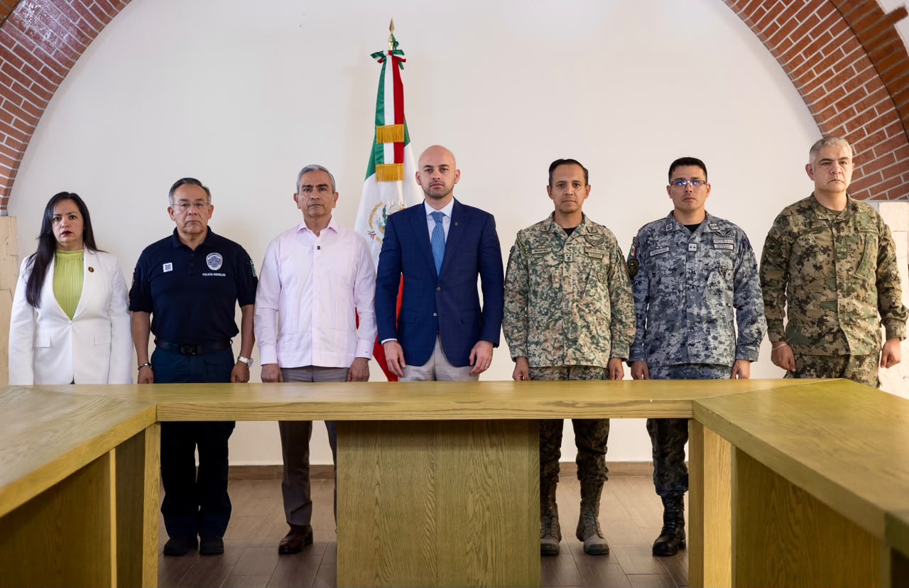 Se declara Mesa de Coordinación Estatal para la Construcción de Paz y Seguridad en sesión permanente para reforzar la seguridad y preservar la gobernabilidad en Temoac