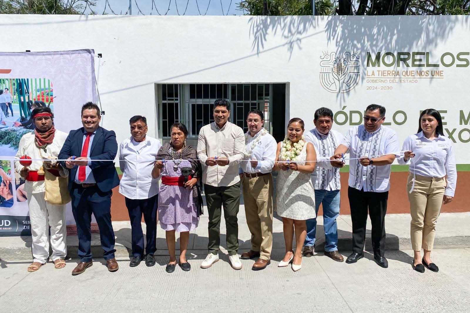 Impulsa Gobierno de Morelos servicios de salud con módulo de medicina tradicional en Xoxocotla