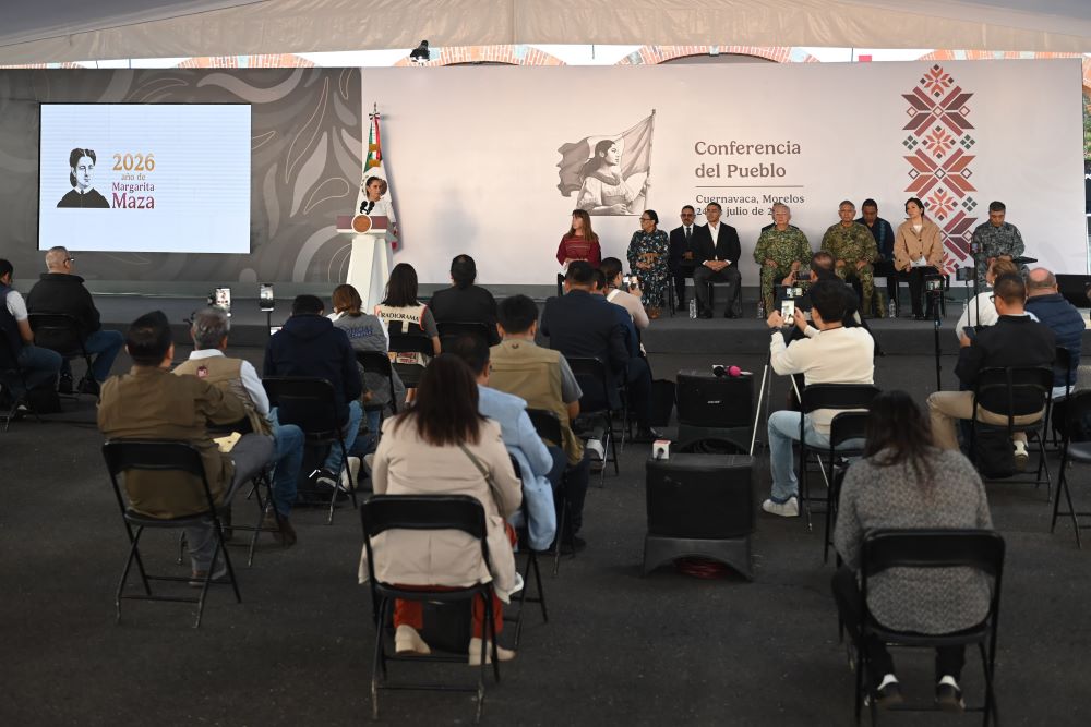 Resalta Presidenta Claudia Sheinbaum avances en infraestructura hospitalaria y servicios de salud en Morelos