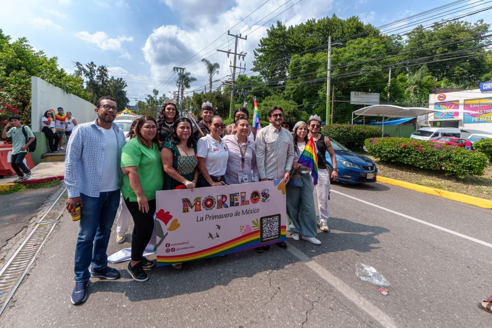  Reafirma Morelos su vocación como destino incluyente con El Festival PRIDE Morelos 2026